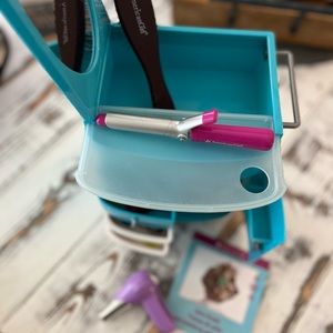 The Truly Blue Hairstyling Caddy is a Truly Me accessory American Girl!